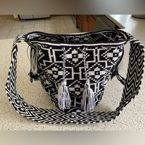 Purse: hand crafted and purchased in Colombia